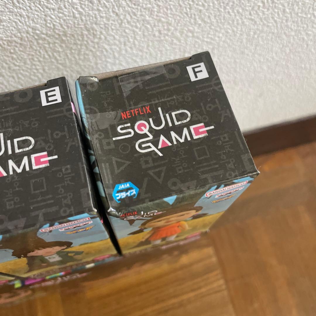 イカゲーム　フィギュア　qposket ワーコレフルコンプセット