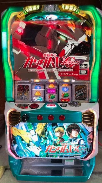 パチスロ実機　S機動戦士ガンダムユニコーンｓF　不要機ボリューム調整付