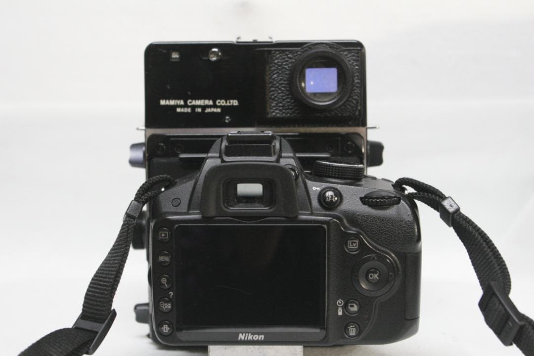 マミヤスーパー23用デジタルマウントアダプターforニコンF