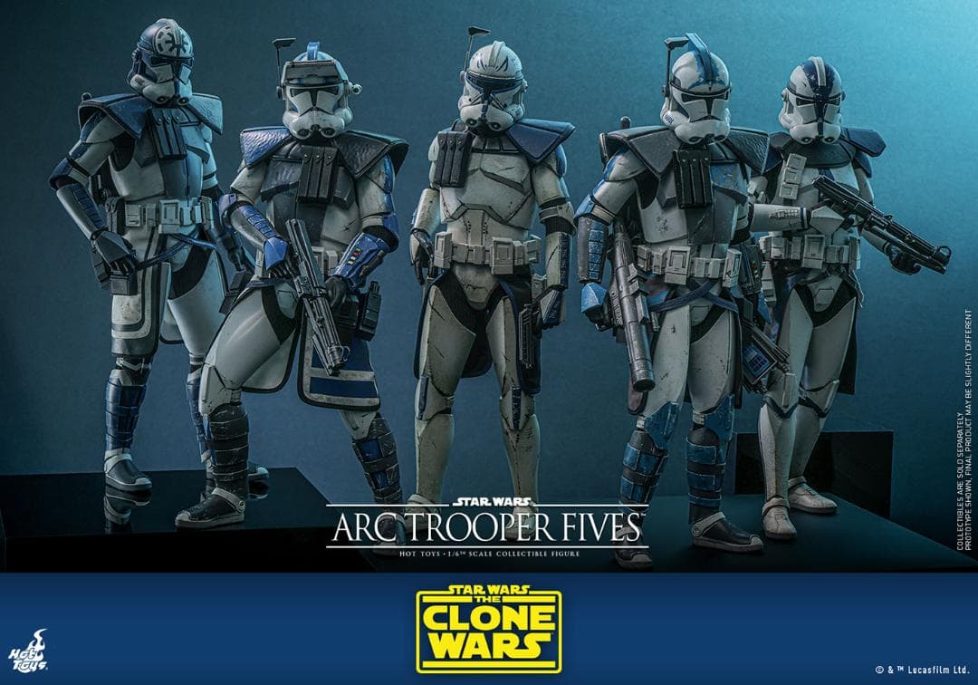 ホットトイズ 1/6スター ウォーズ ARCトルーパー ファイブス TMS132
