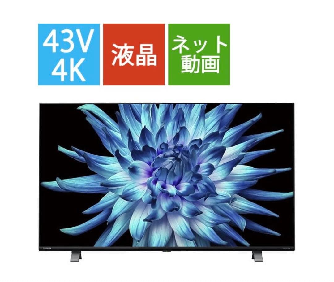 【PPP】美品　REGZA レグザ　液晶テレビ　43C350X