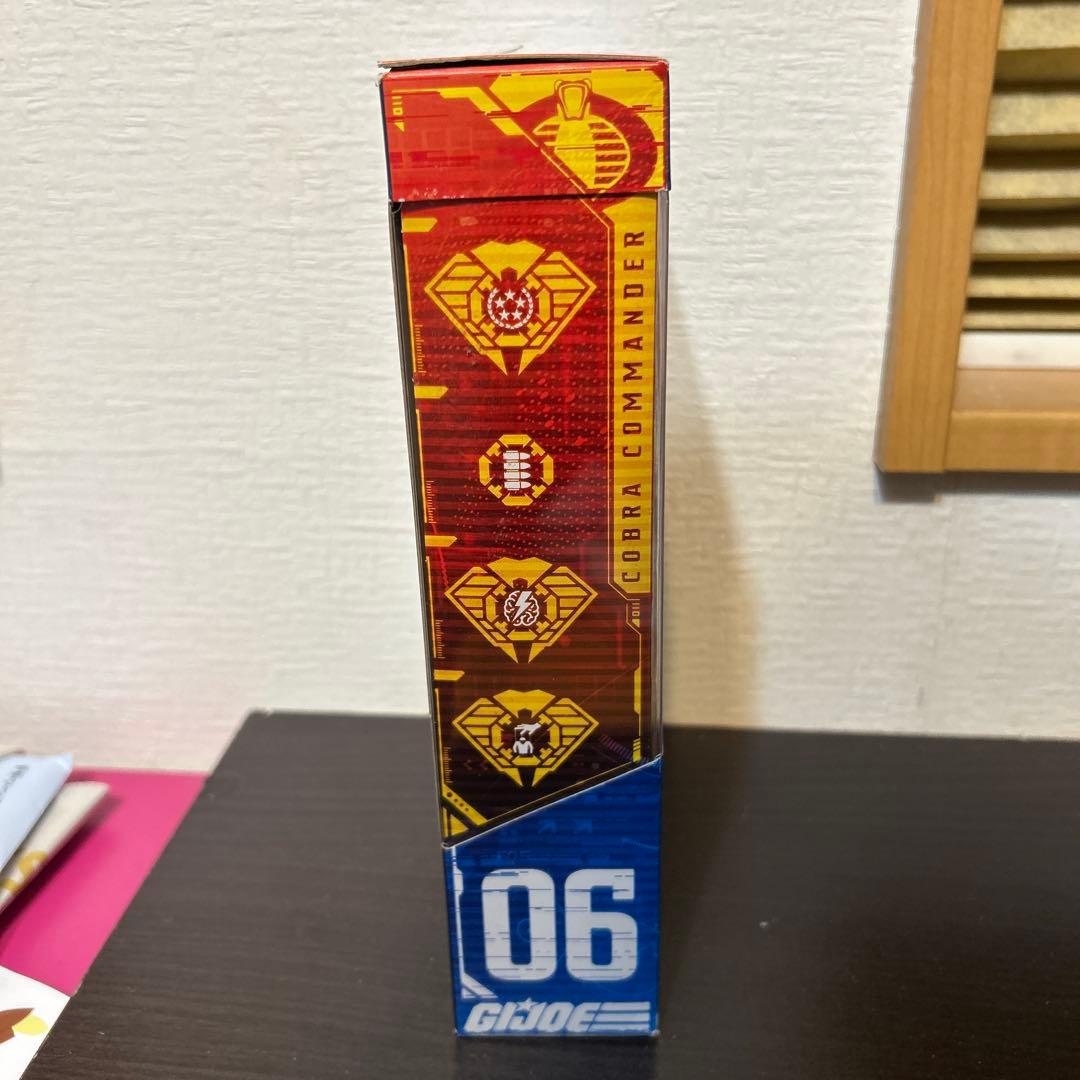 G.I.ジョー クラシファイド コブラコマンダー ガンホーブラックシリーズサイズ