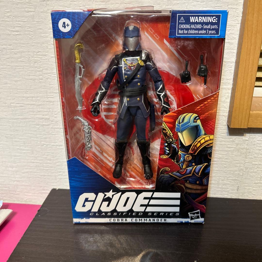 G.I.ジョー クラシファイド コブラコマンダー ガンホーブラックシリーズサイズ