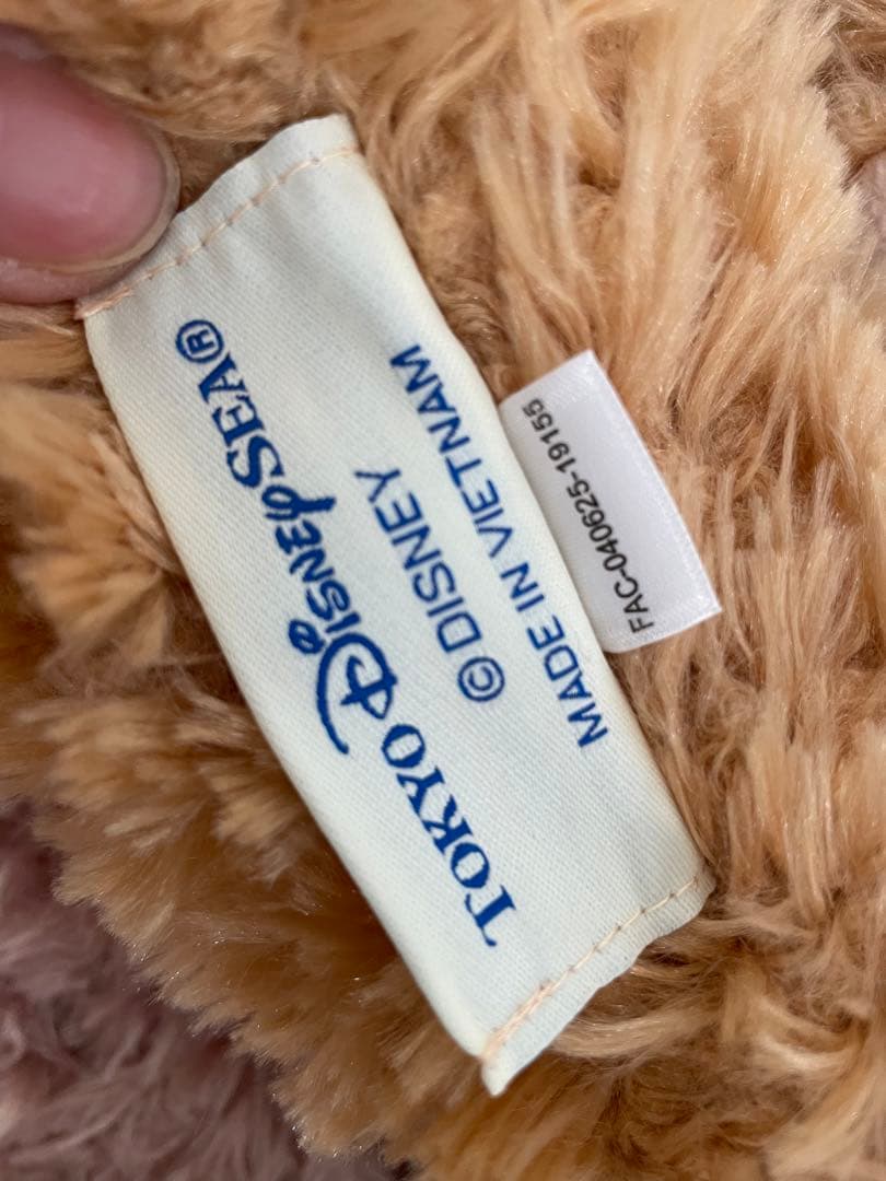 ダッフィー　シェリーメイ　ぬいぐるみ