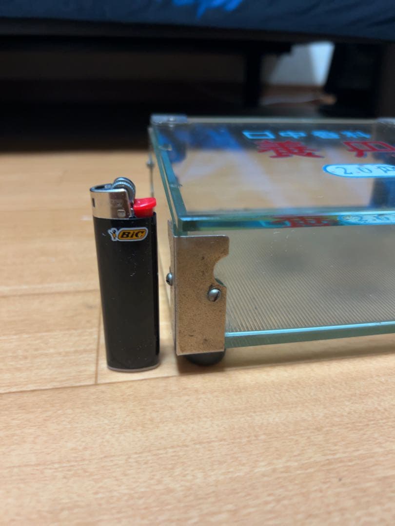 R*定様 昭和レトロ ガラスケース ショーケース ビンテージ アンティーク