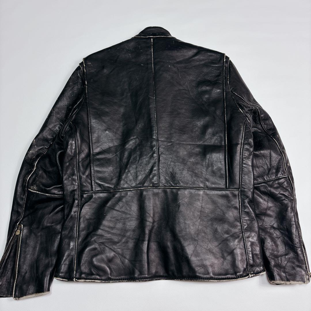 【XL相当】80's vanson TYPE-B シングルライダースジャケット