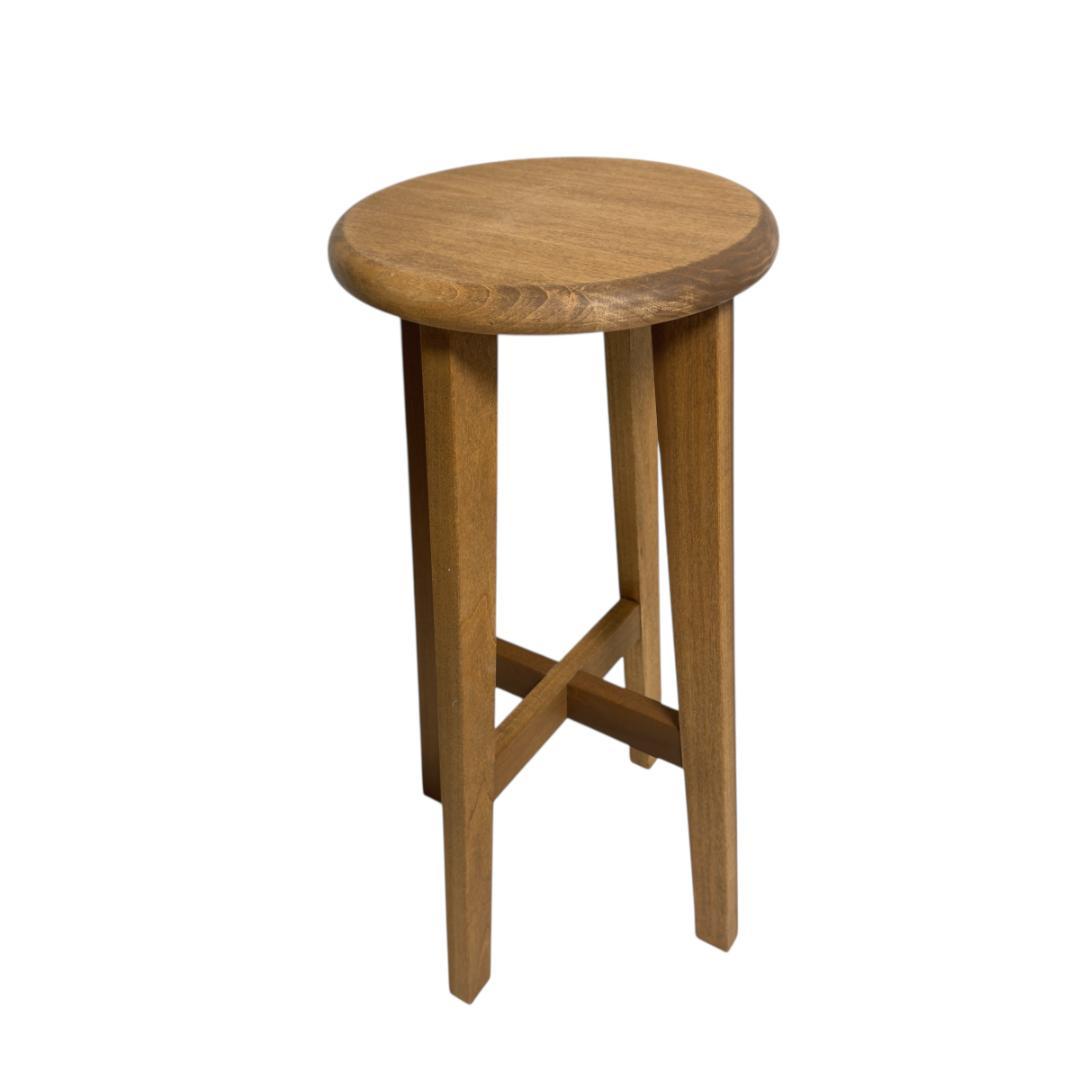 美品　松野屋 丸椅子 大サイズ ハイスツール カウンターチェア バーチェア