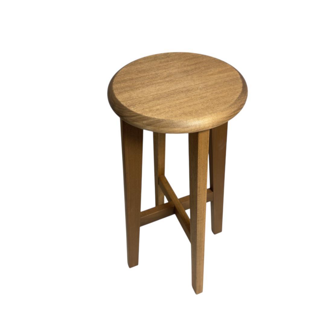 美品　松野屋 丸椅子 大サイズ ハイスツール カウンターチェア バーチェア