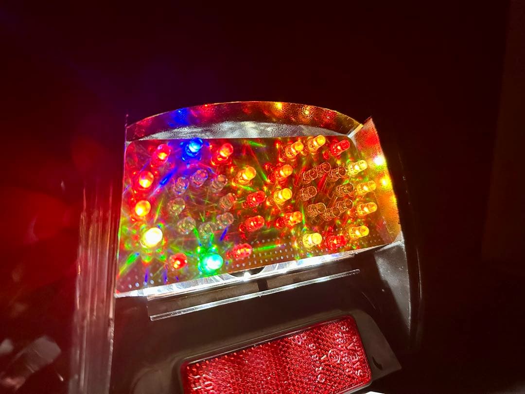 ZX af34 af35 RGB ◎◎ テール ランプLED レインボ —