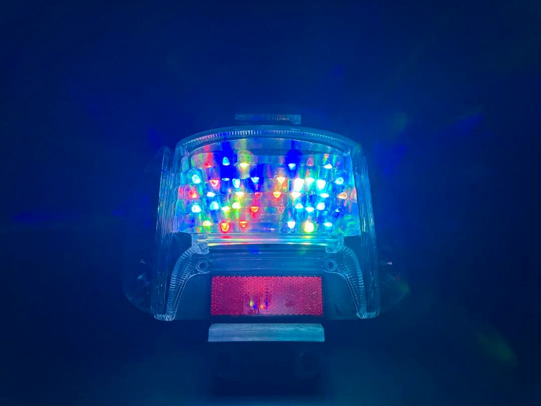 ZX af34 af35 RGB ◎◎ テール ランプLED レインボ —