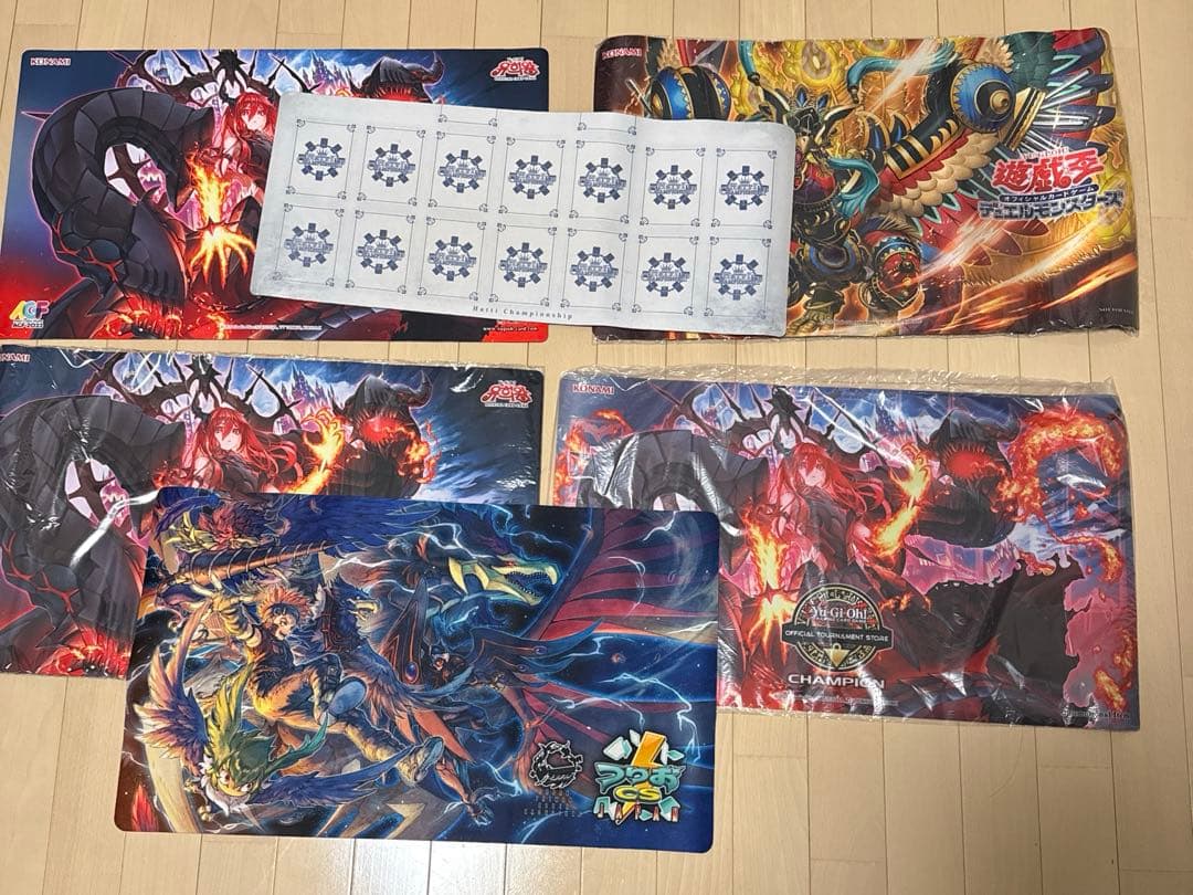 遊戯王 引退 プレイマット スリーブ