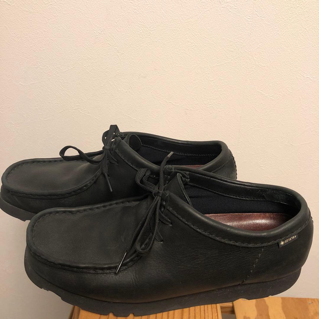 ＜CLARKS＞ワラビー レザー ゴアテックス シューズ