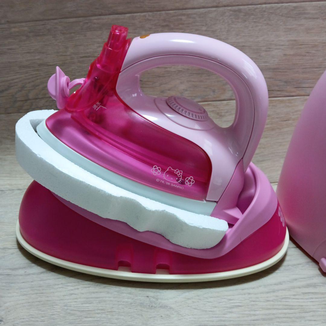 Hello kitty/キティ サンリオオリジナル コードレススチームアイロン
