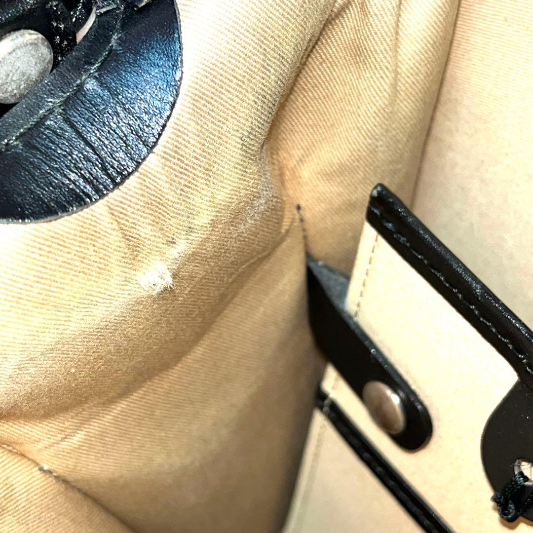 ★美品★AOKI 青木カバン★レザーダレスバッグ★黒　ブラック★カギ付き★本革★