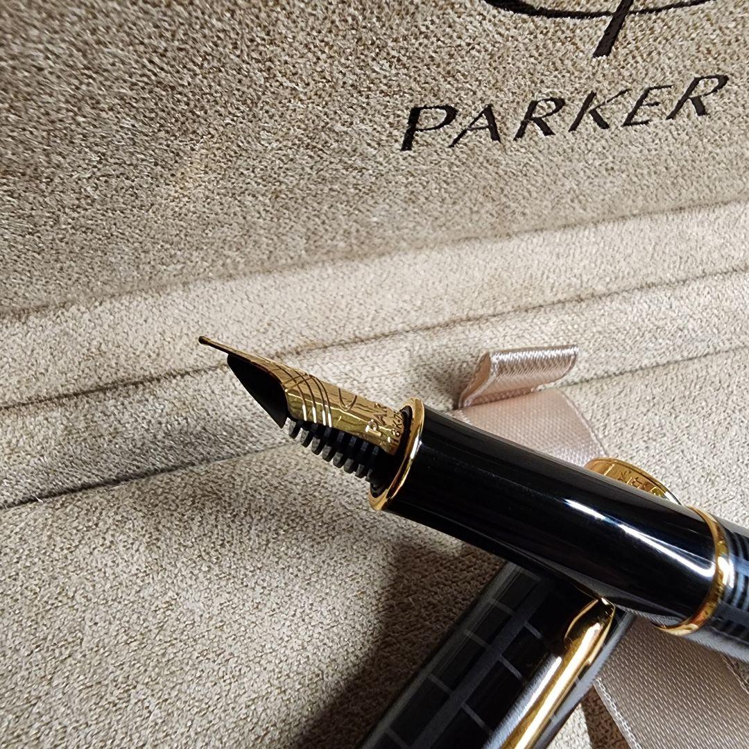 パーカー ソネット ダークグレイ GT【極美品、万年筆】