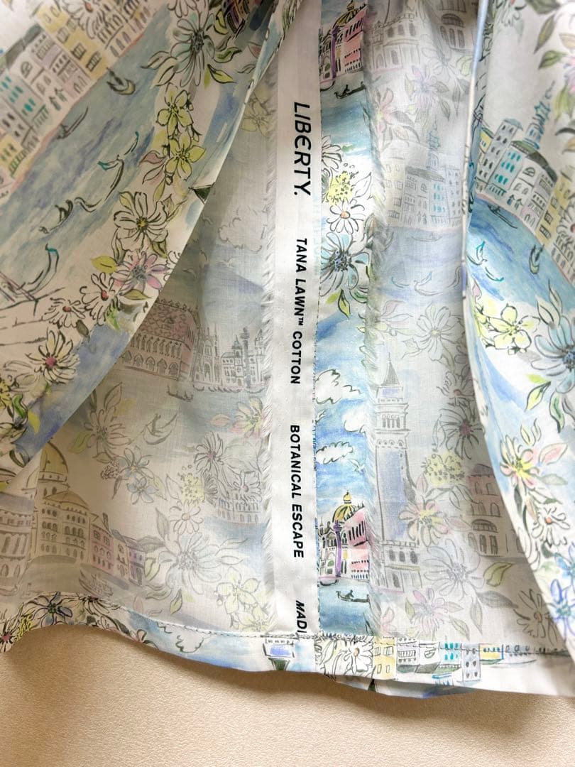 リバティ生地使用☆ハンドメイドのガウチョパンツ☆ヴェネツィア