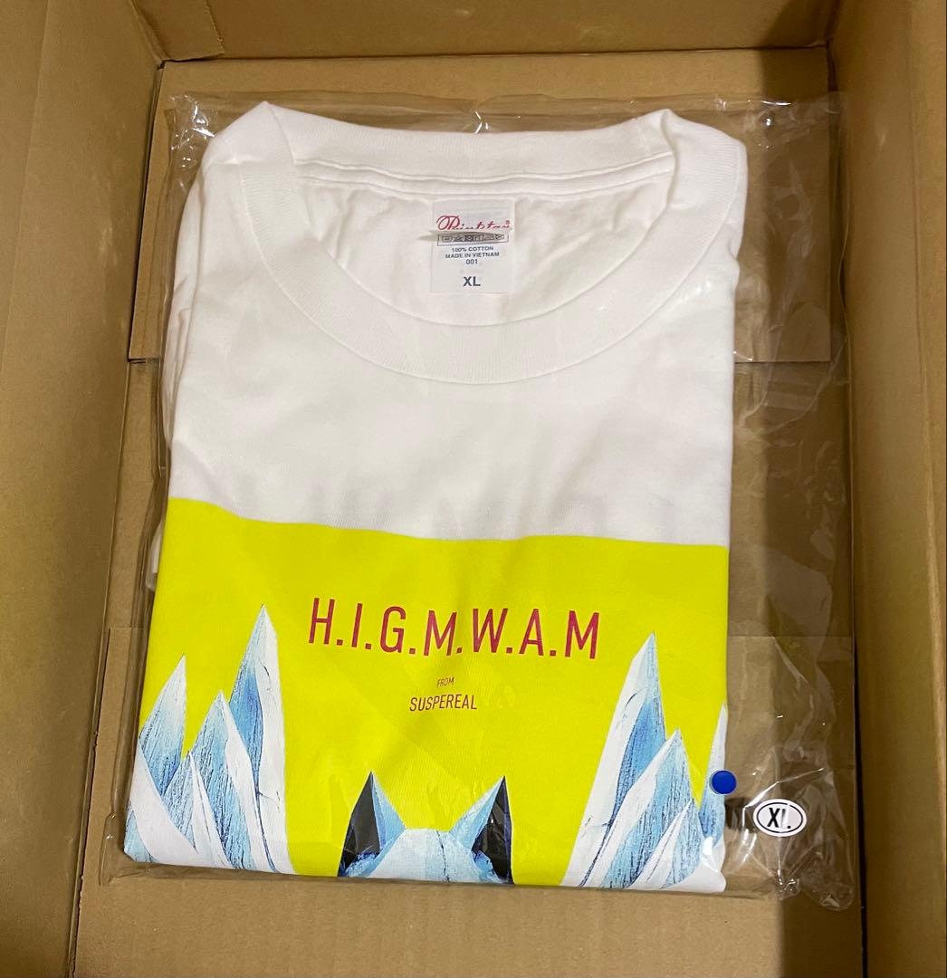 マンウィズ　H.I.G.M.W.A.M Tシャツ（ホワイト）XLサイズ