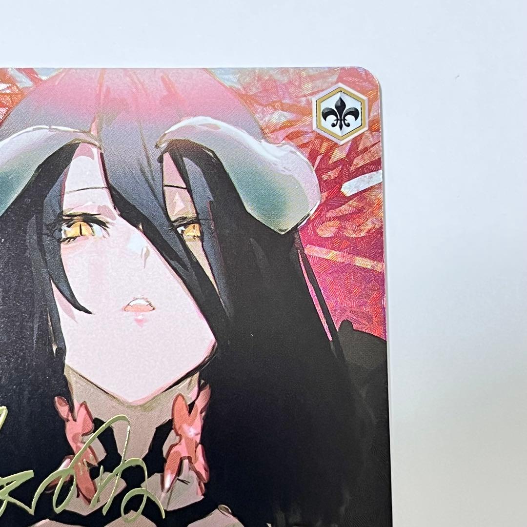 オーバーロード　慈悲深き純白の悪魔　アルベド　SP サイン