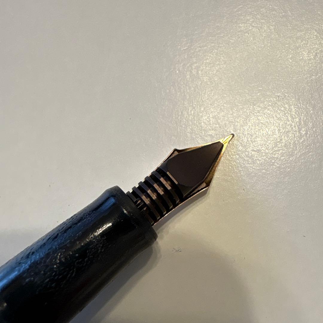 PILOT 14K-585 F 万年筆　レトロ