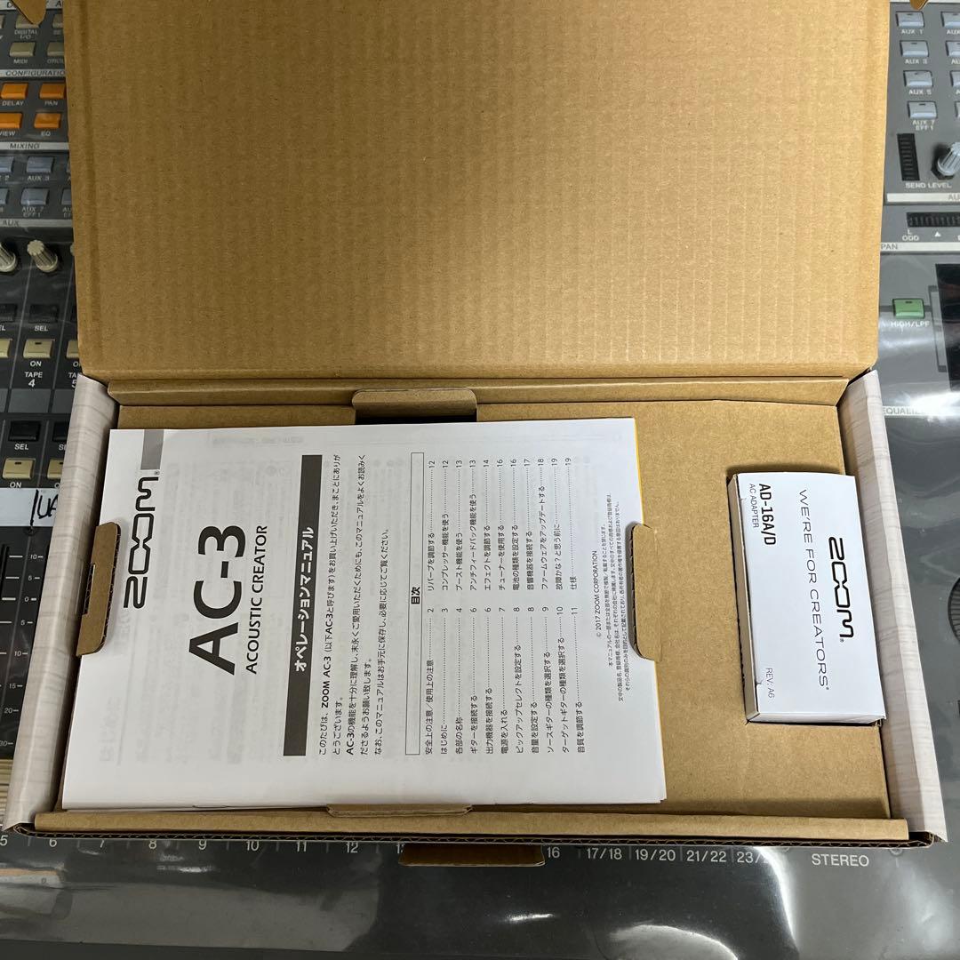 【新品同様】 ZOOM AC-3