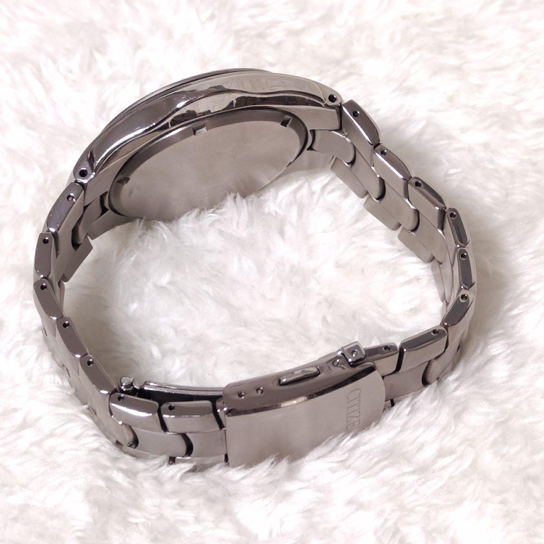 【稼働品】CITIZEN オルタナ エコドライブ クロノ デイト チタン