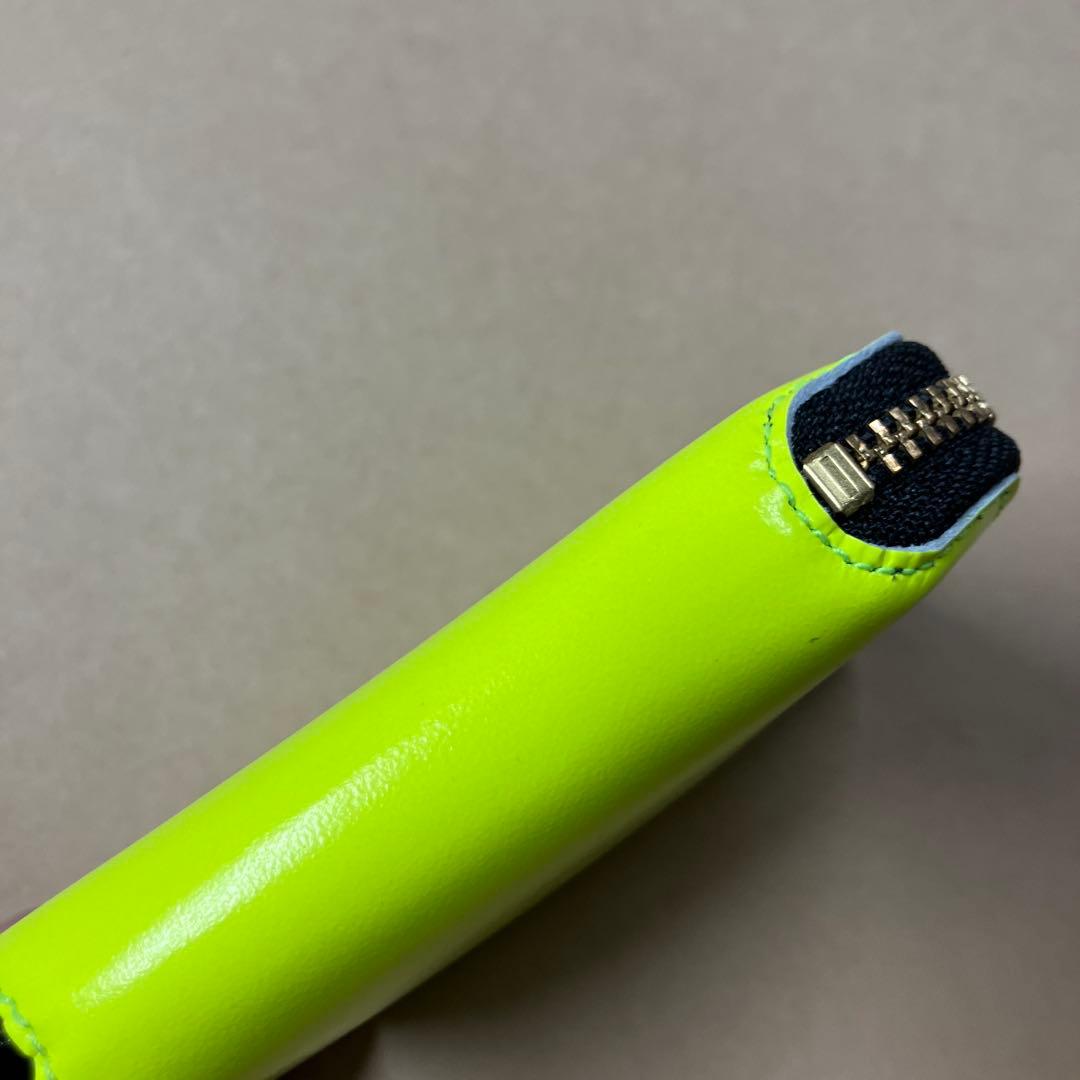 箱付き新品　コムデギャルソン　2つ折り財布　イエロー