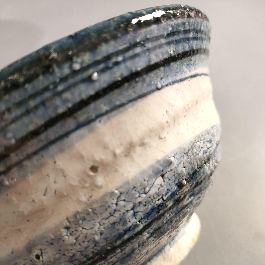 A926-2/小川文斉 造/花文字向付鉢5客/中鉢/盛鉢/飾鉢/