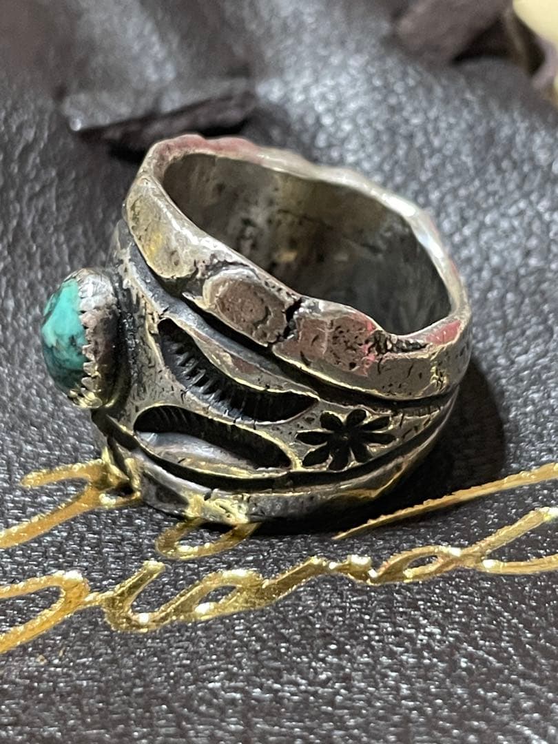 ビッグハンド　big hand ターコイズリング　シルバー925