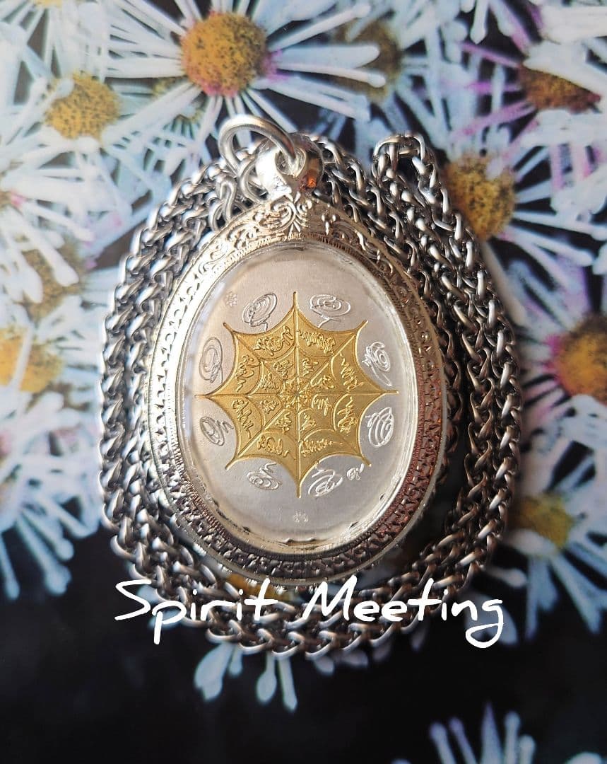 神聖ジャトゥカムラマテープ　月を巡る奇跡モデルB　美しいお守り　ネックレス組み