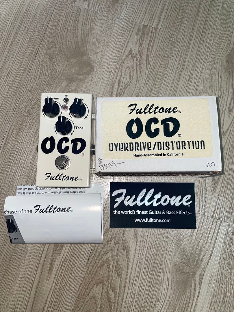 Fulltone OCD Ver1.7 オーバードライブ ディストーション