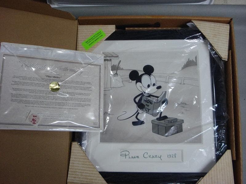 超お宝　ディズニーファン必見　ディズニーセル源画　保証書付き　特別なおまけ付き