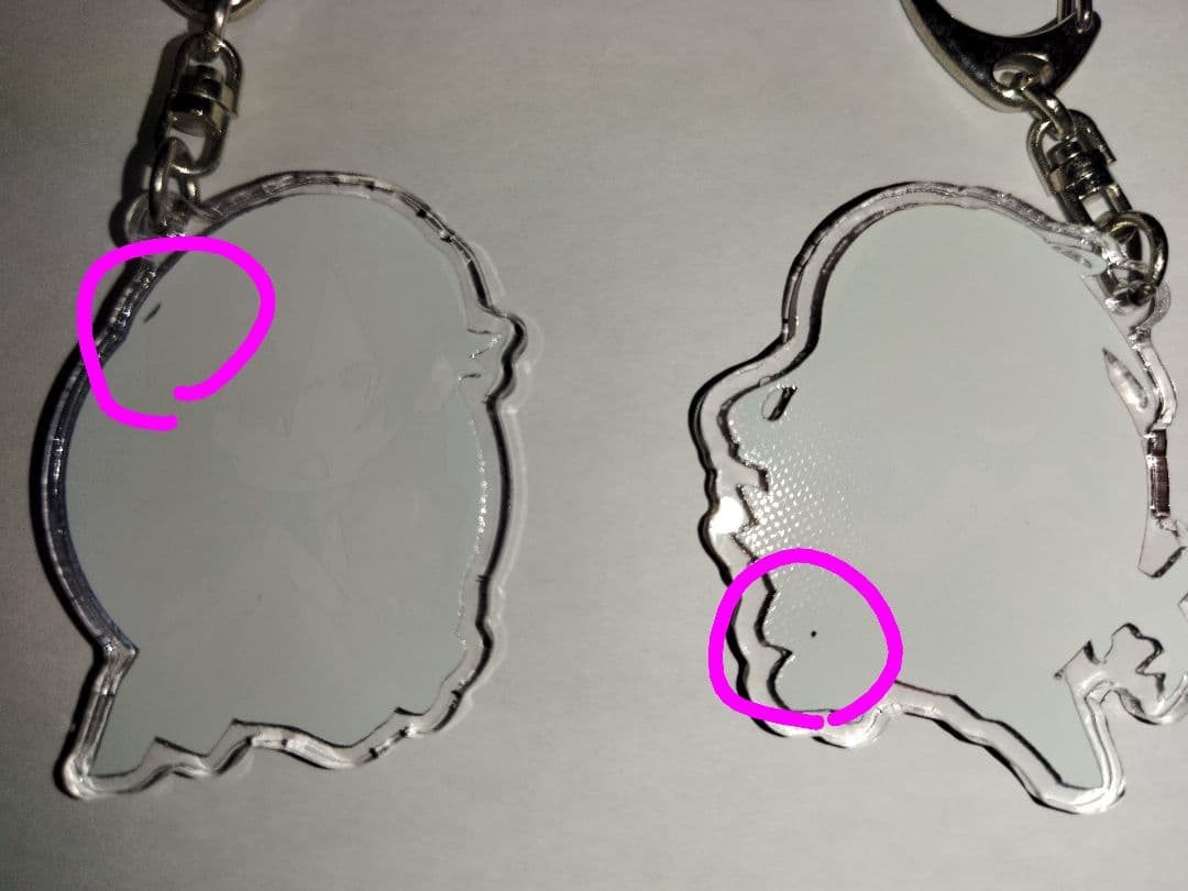 【blue】水綿　アクリルキーホルダー　まとめ売り