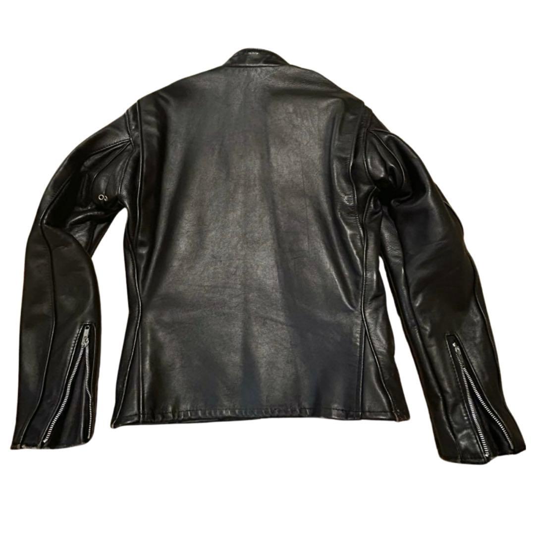 タ*郎様 Schott ショット 641 シングルライダース 40 本革 ブラッ