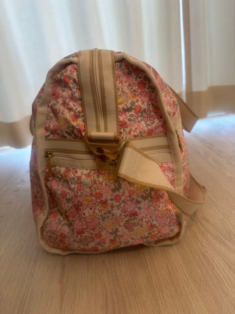 レスポートサック　ボストンバッグ　マイメロ　マイメロディー　サンリオ　ピンク
