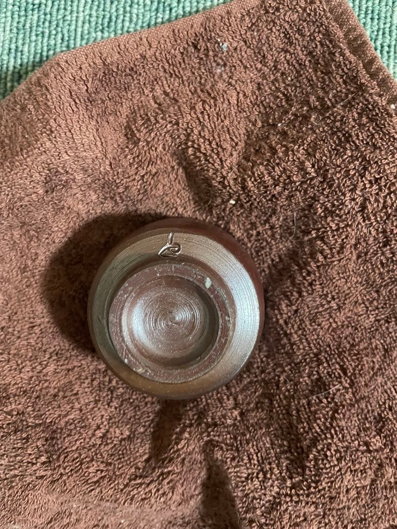 備前焼　希少　灰かぶり徳利(1)