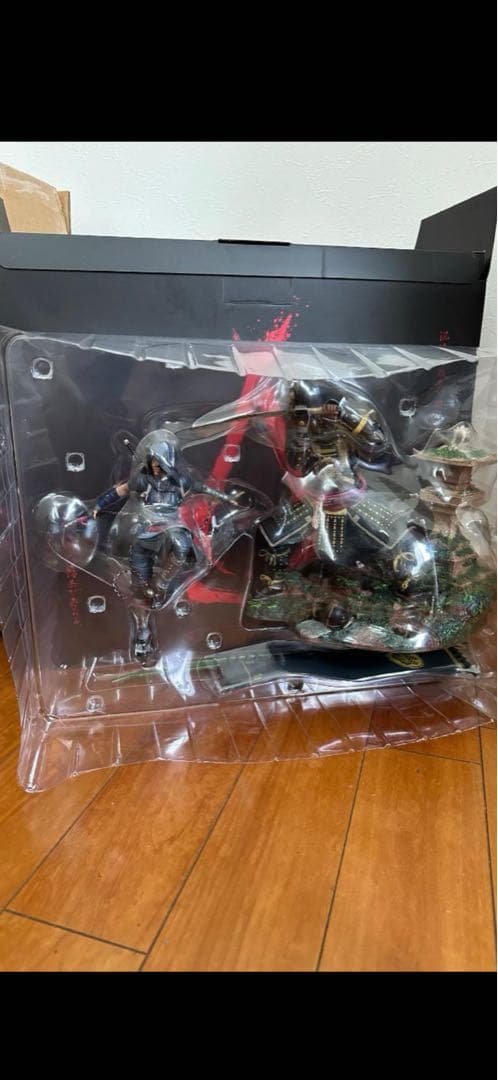 アサシンクリード シャドウズ 奈緒江と弥助のフィギュア