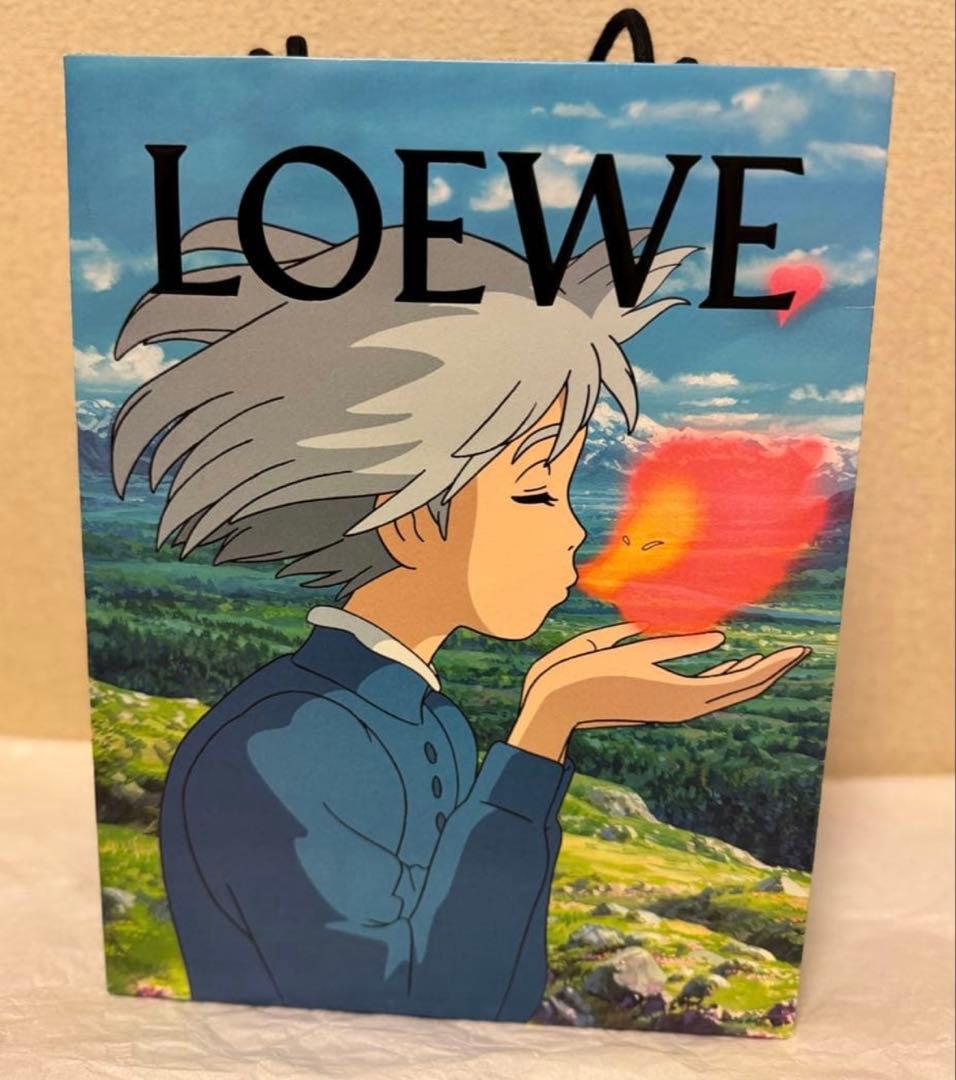 LOEWE ロエベ × ジブリ　ショッパー　ショップ袋　紙袋