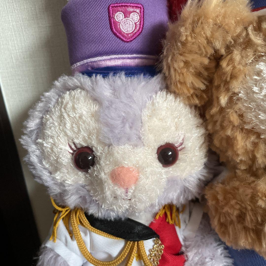 ハッピーマーチングファン　ぬいぐるみ　ダッフィー　ジェラトーニ　ステラルー