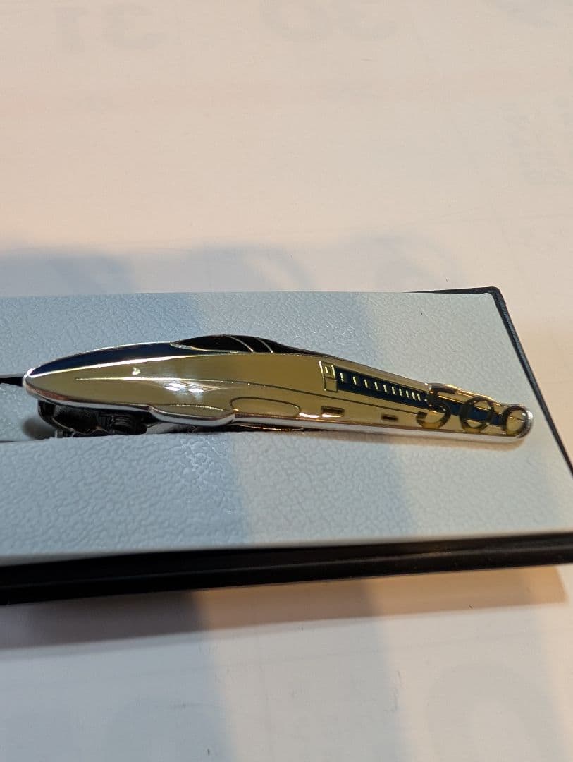 JR東海リニアモーターカー&新幹線500系のぞみのネクタイピン　2点セット