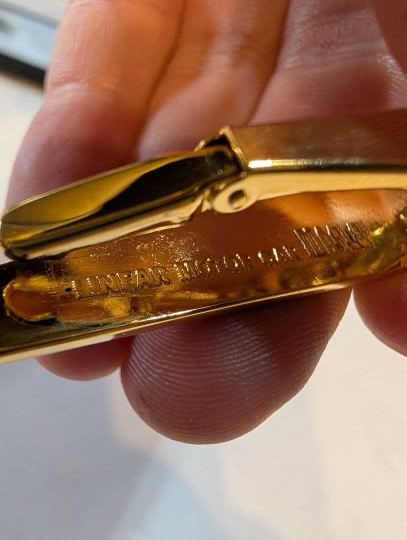 JR東海リニアモーターカー&新幹線500系のぞみのネクタイピン　2点セット