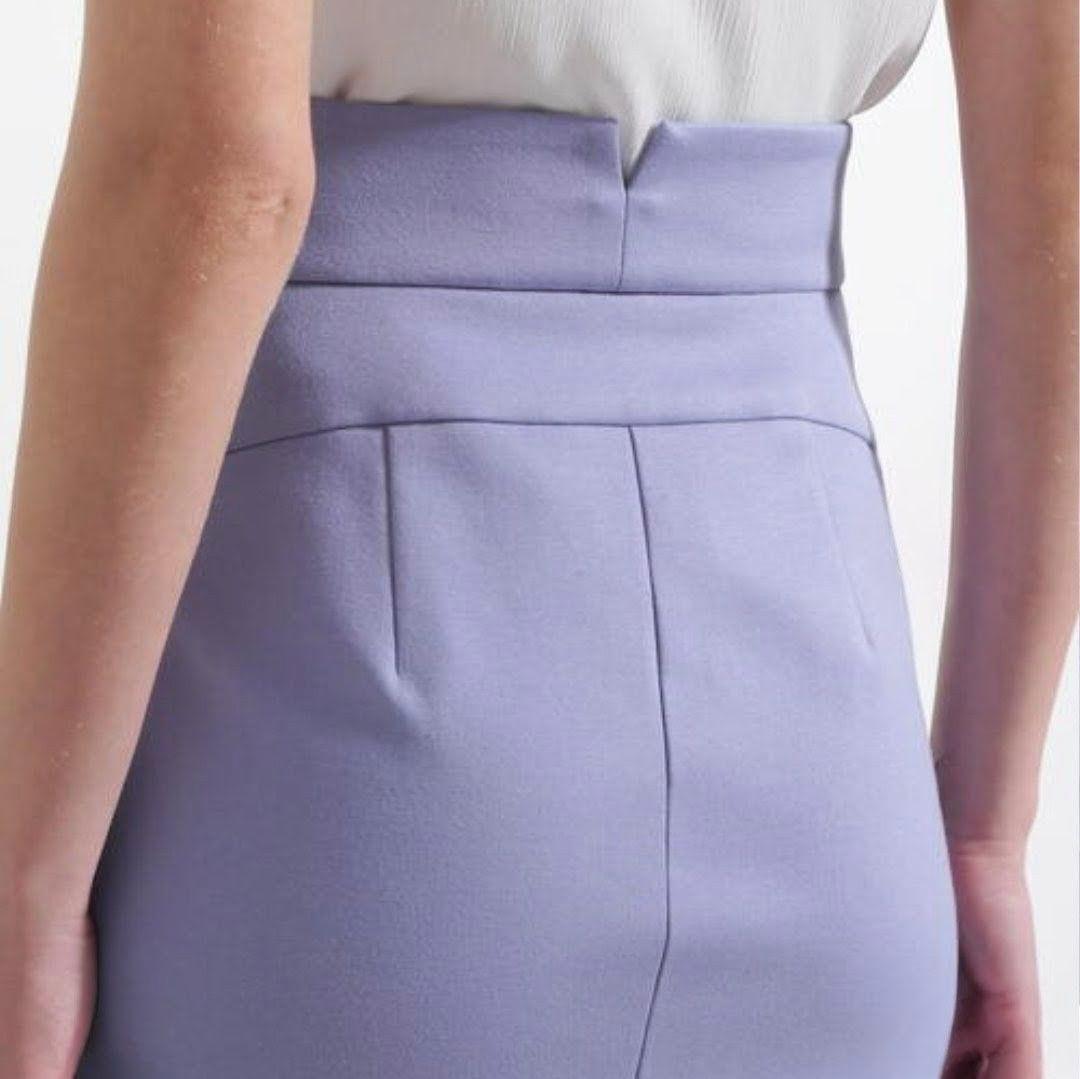 【新品】ピンキーアンドダイアン クロスウエストタイトスカート 美シルエット