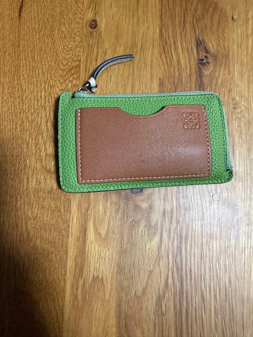 ※ゆゆゆ LOEWE ケース グリーン/ブラウン