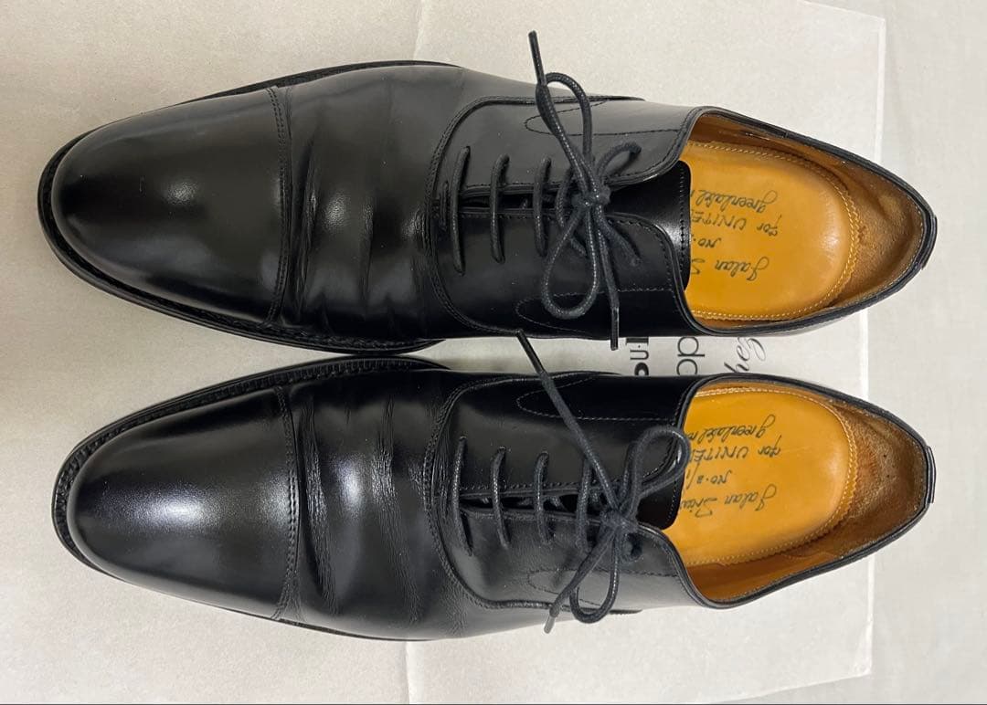 Jalan Sriwijaya ストレートチップ　ブラック　42約27 cm