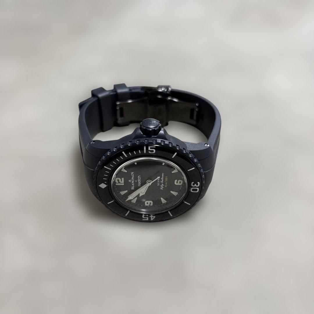 Blancpain x Swatch Scuba ブラック 黒 ブランパン
