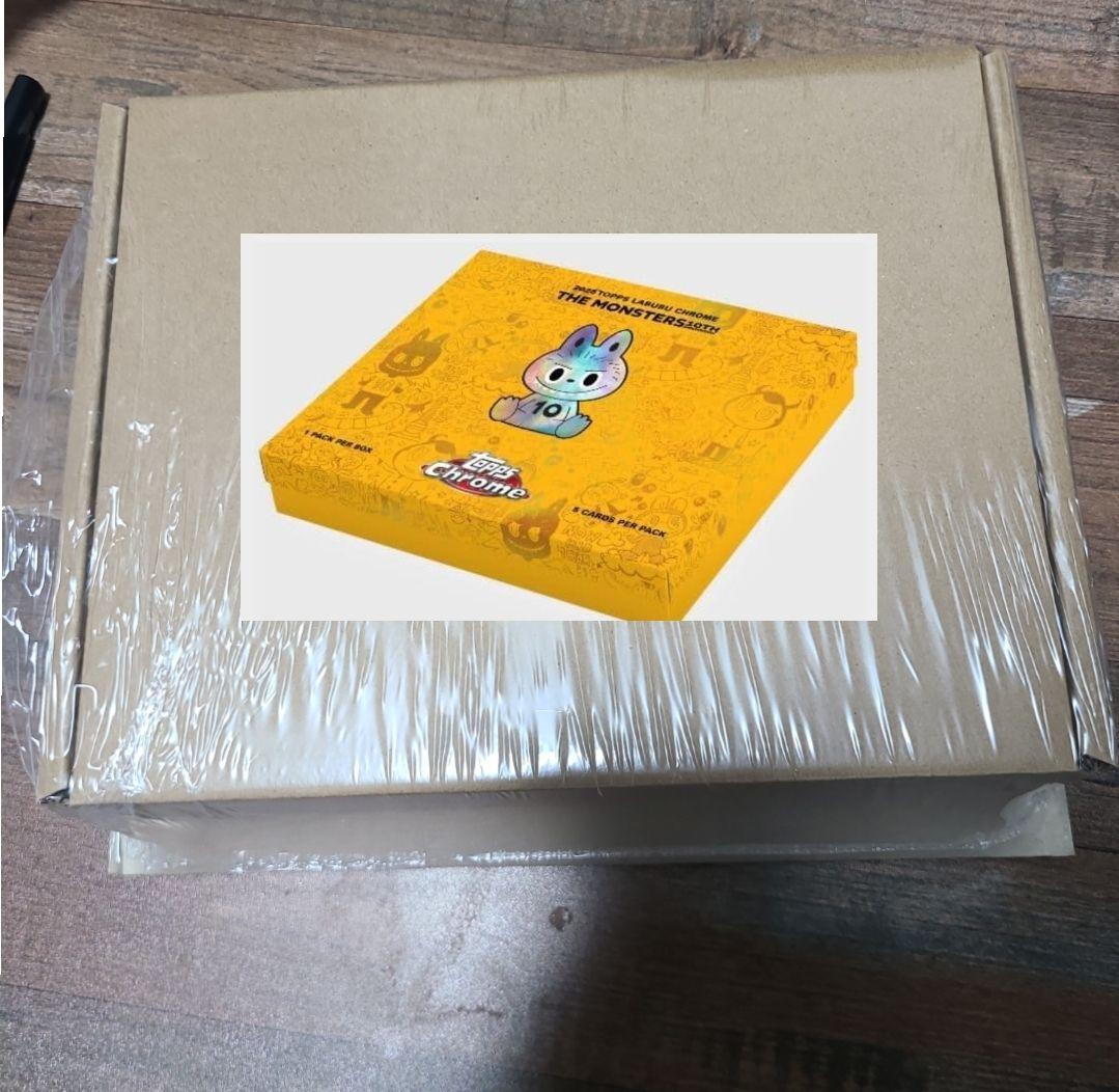 Topps Chrome labubu10周年記念ボックス　2BOX ラブブ