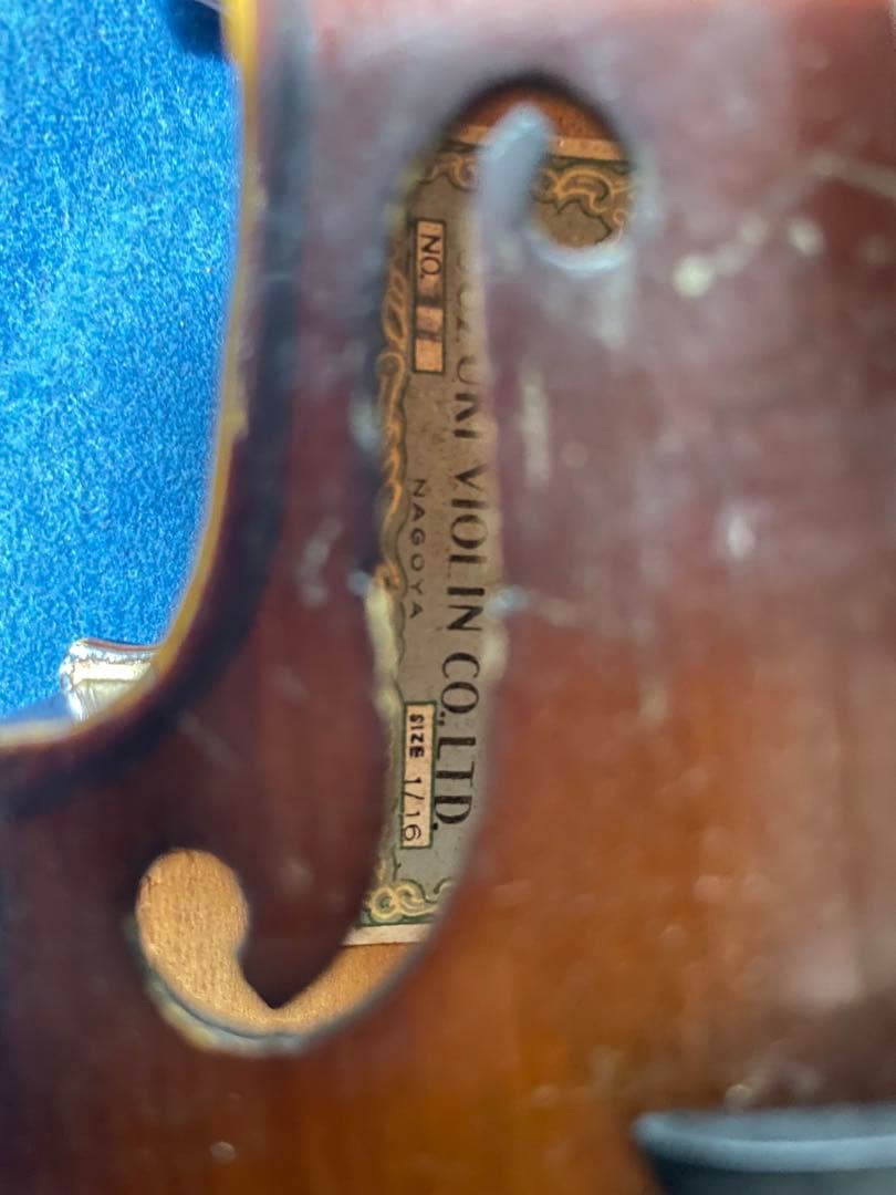 スズキバイオリン NO.11 1/16