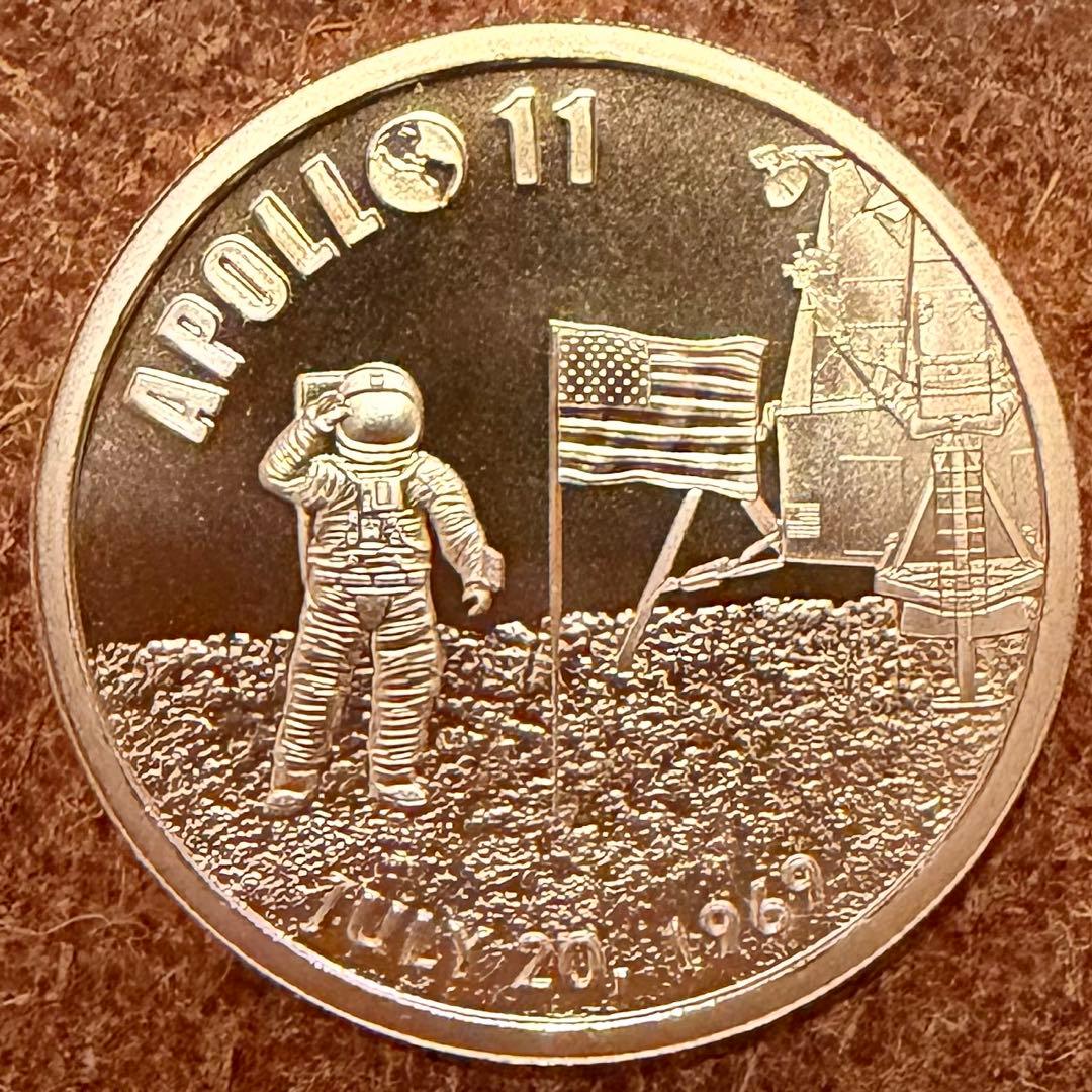 【10枚セット】純銅 銅貨 1oz アポロ/レーガン メダル ラウンド