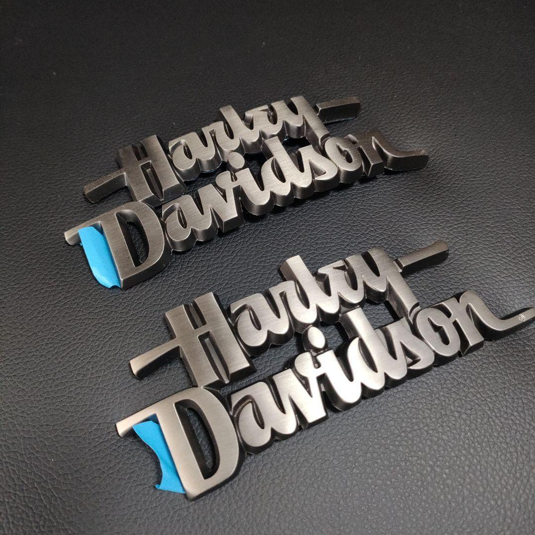 新品 ハーレー 純正 タンク エンブレム 2個セット