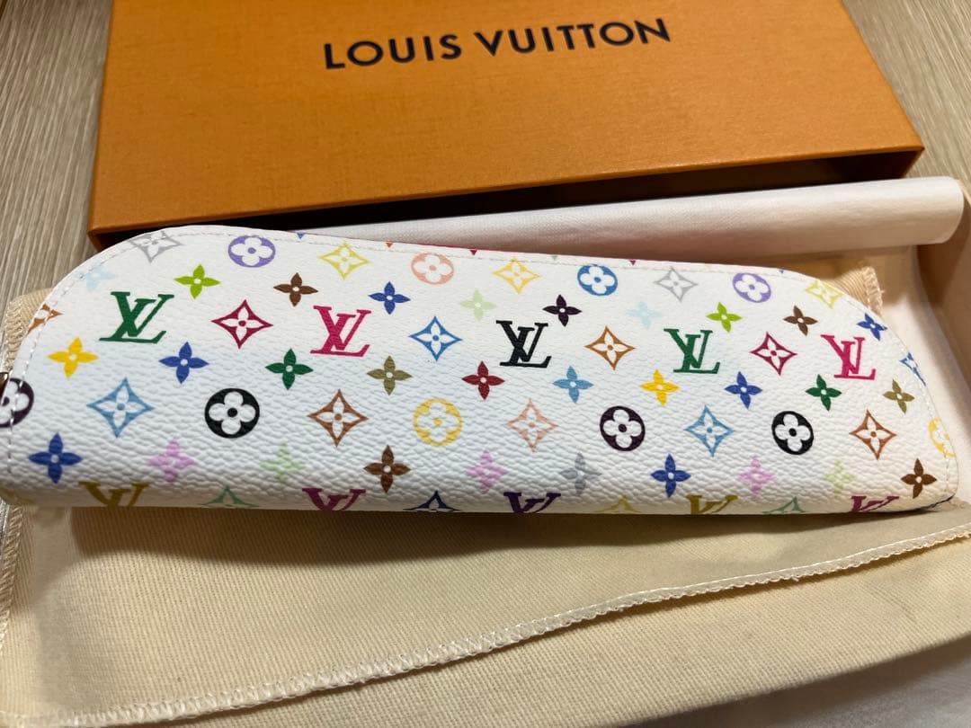 ルイ・ヴィトン　ペンシルポーチ　シャーロット　ペンケース　マルチカラー　村上隆