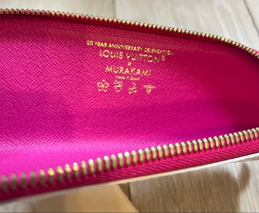 ルイ・ヴィトン　ペンシルポーチ　シャーロット　ペンケース　マルチカラー　村上隆